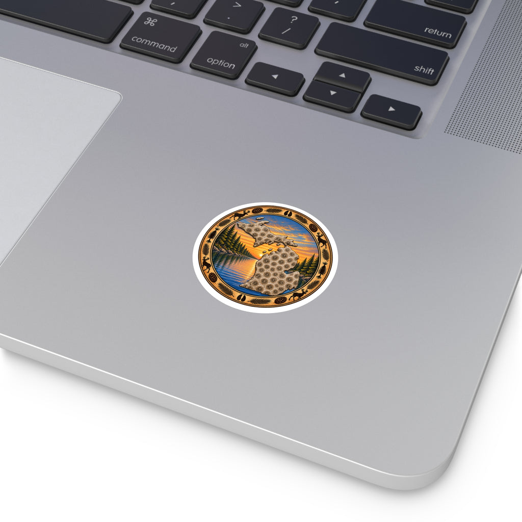 Round Stickers, Indoor\Outdoor