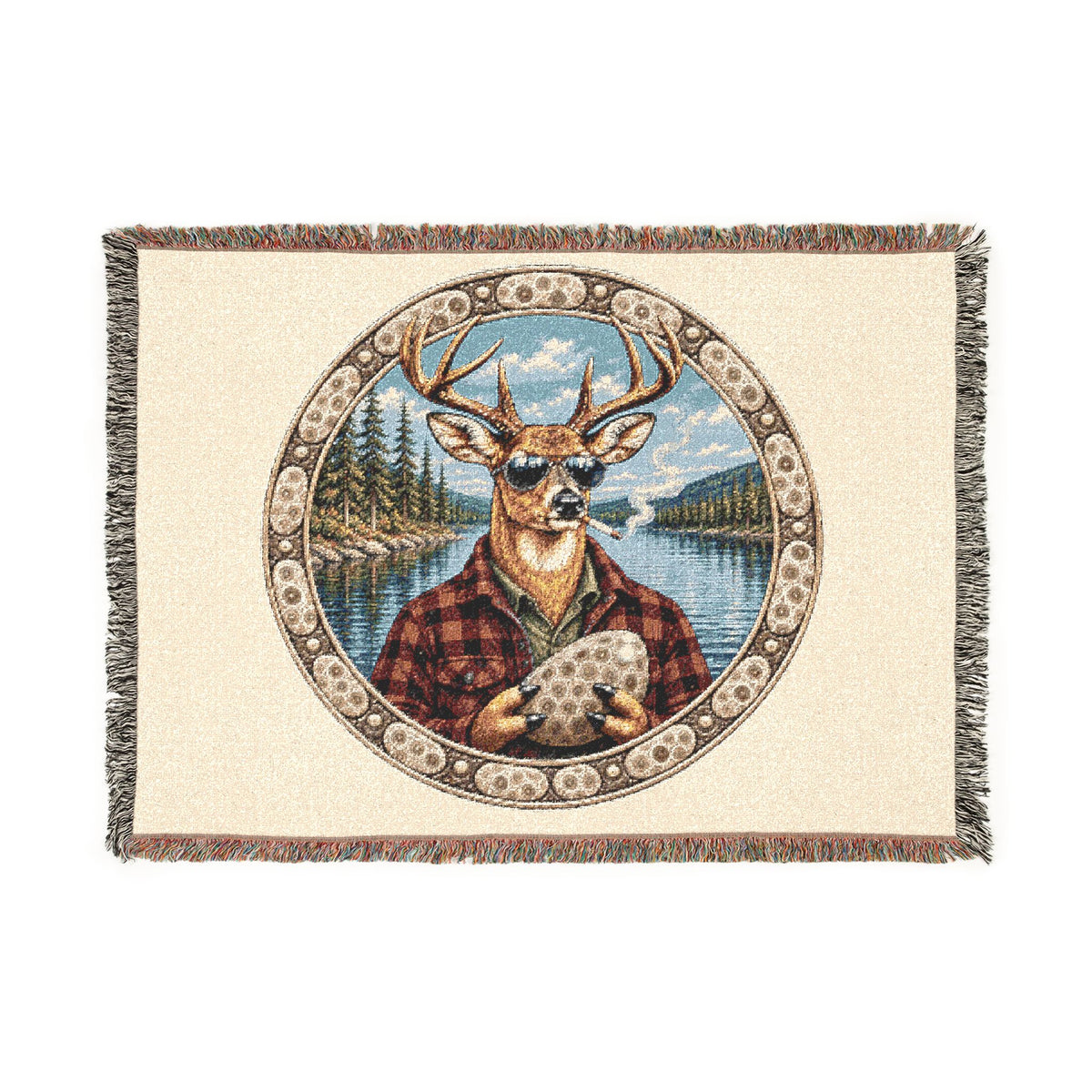 Buckshot Ben Woven Blanket