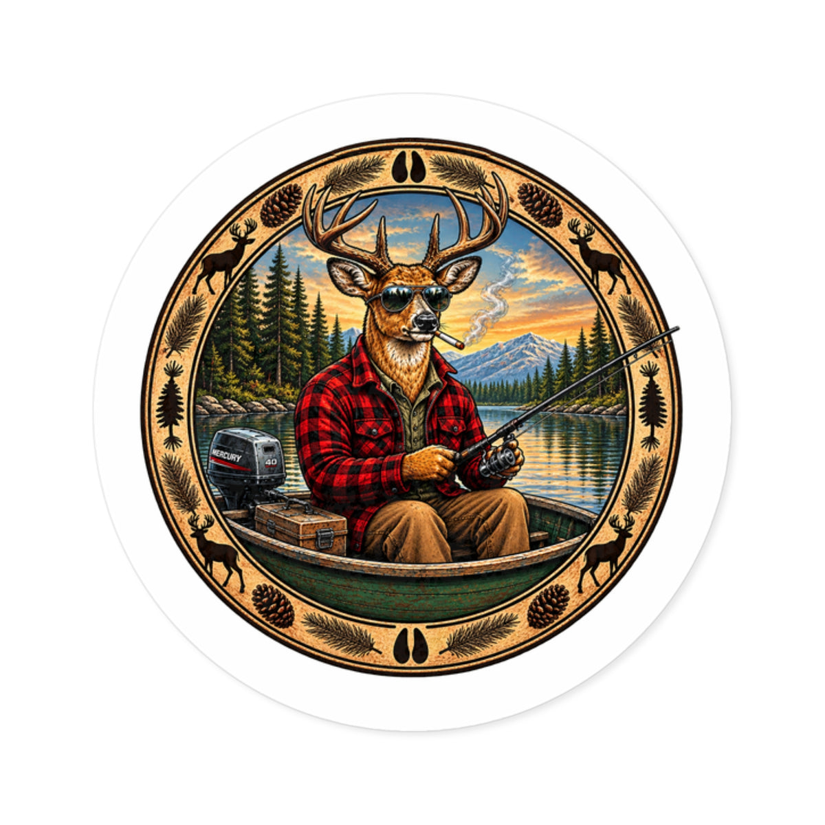 Round Stickers, Indoor\Outdoor