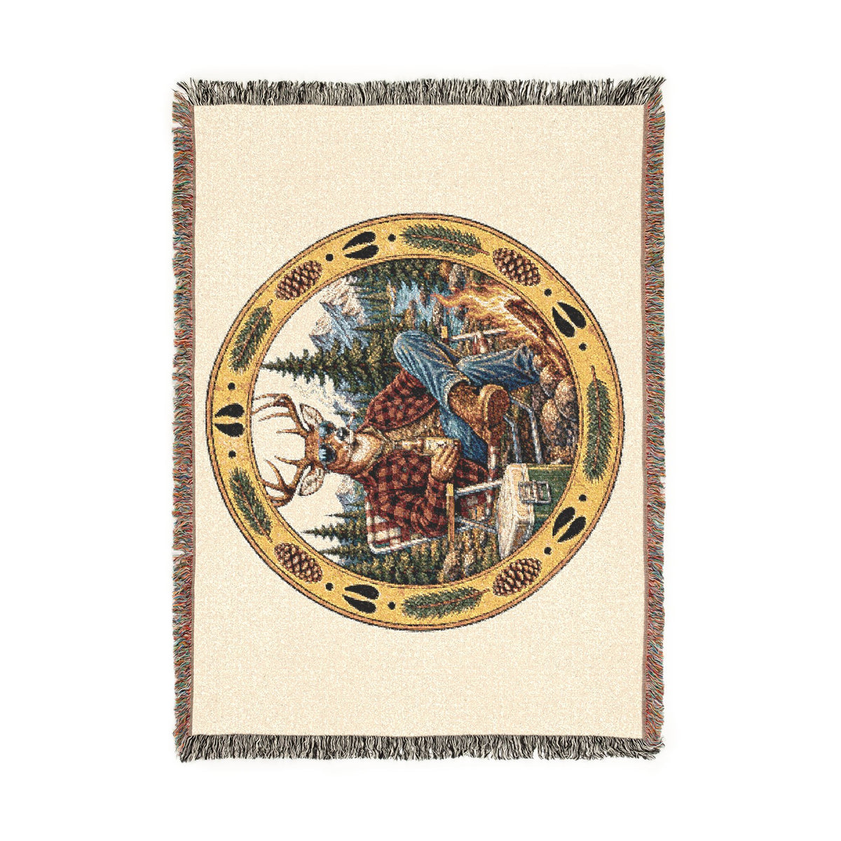 Buckshot Ben Woven Blanket