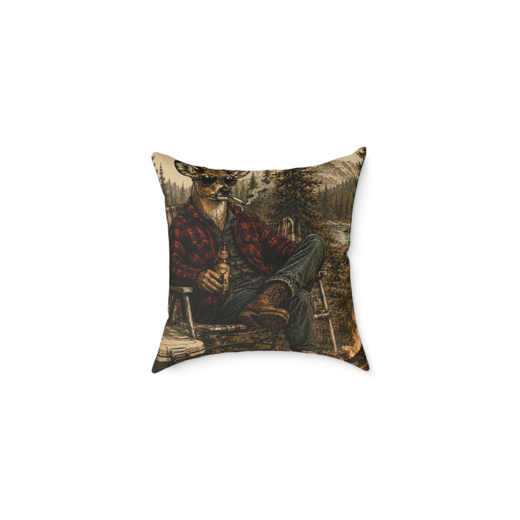 Square Poly Canvas Pillow