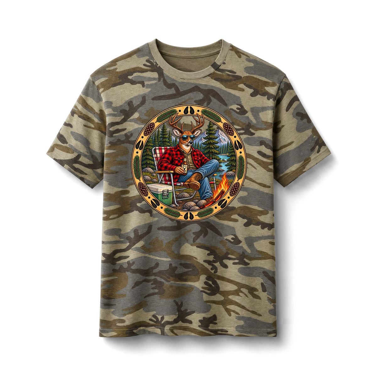 Core Cotton Camo Tee