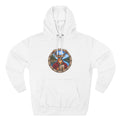 Three-Panel Fleece Hoodie