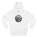 Three-Panel Fleece Hoodie