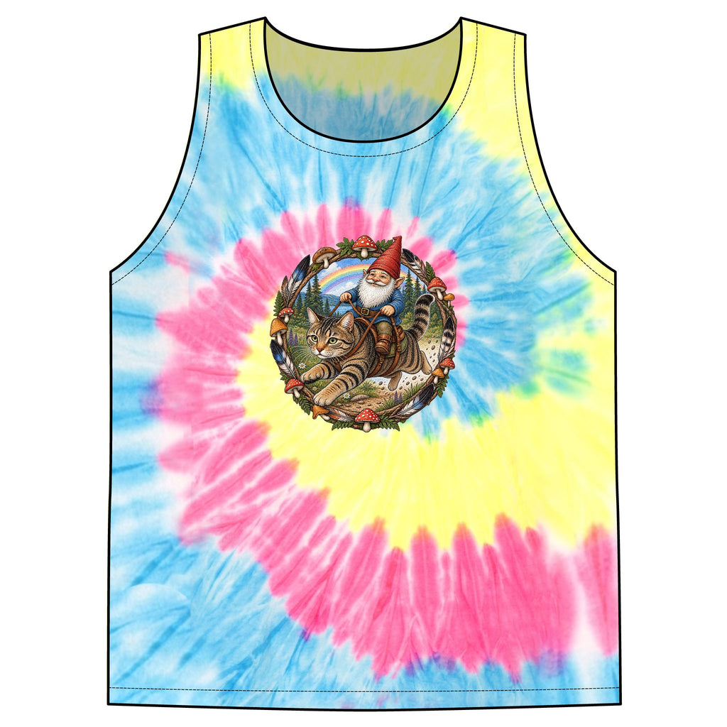 Unisex Tie-Dye Tank Top