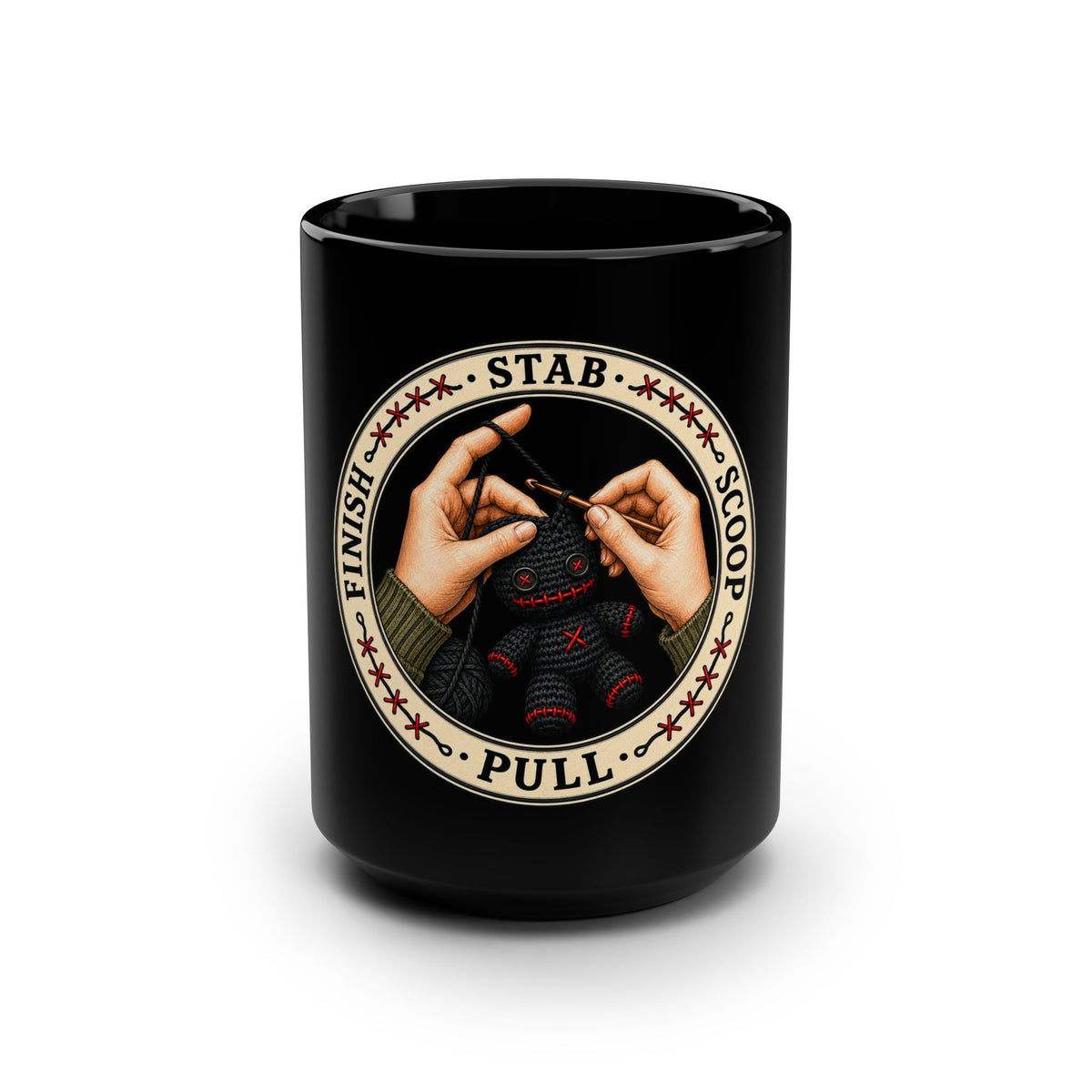 Black Mug, 15oz